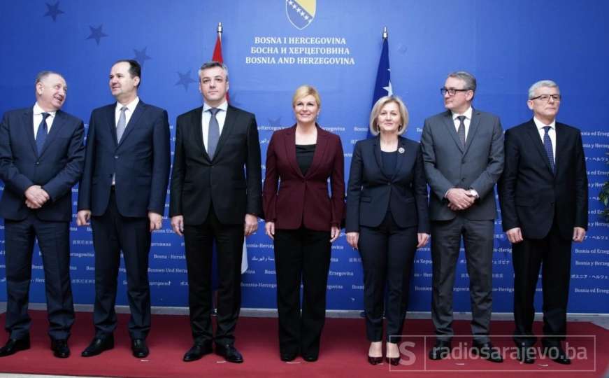 Grabar-Kitarović se sastala s članovima kolegija oba doma Parlamentarne skupštine
